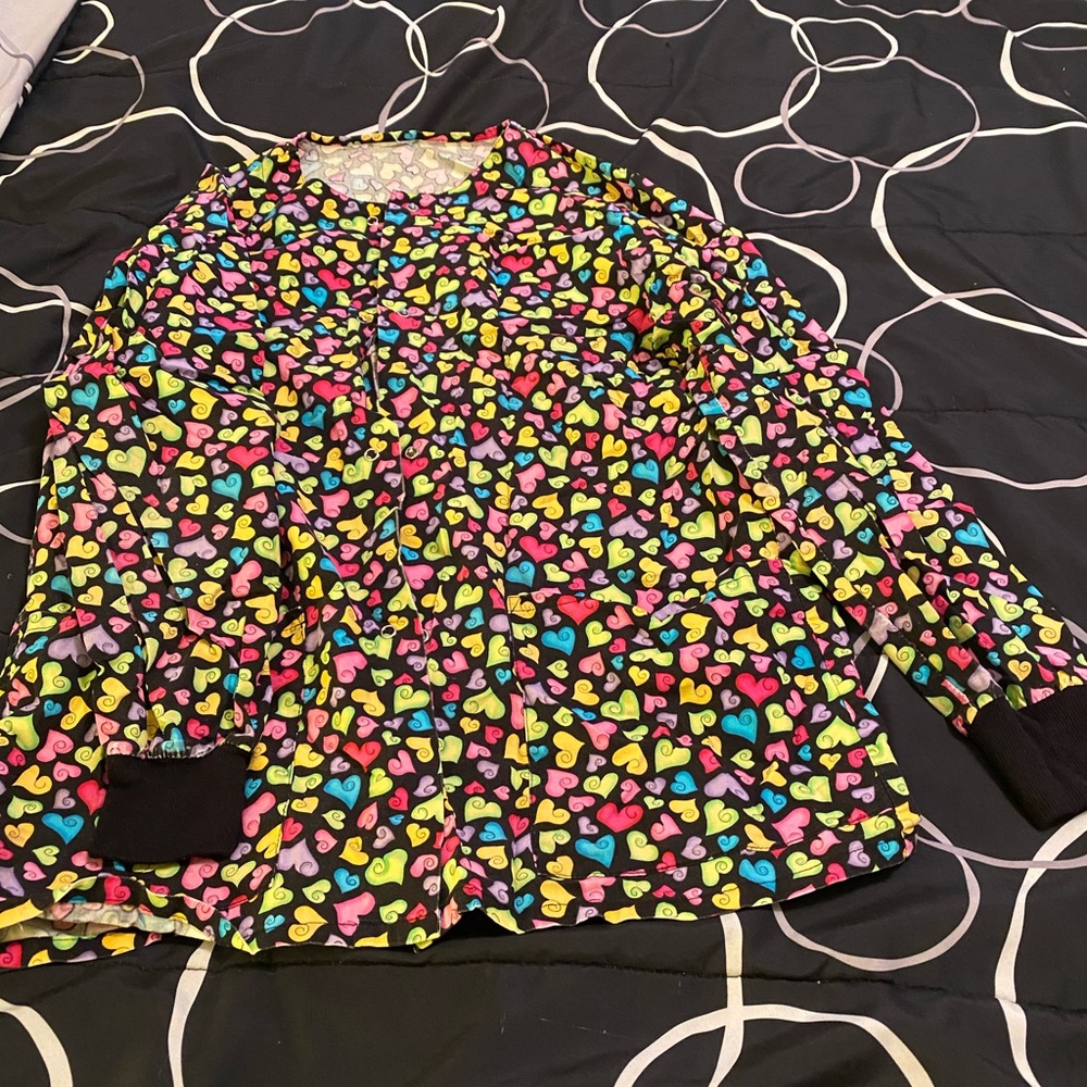 Medium scrub jacket